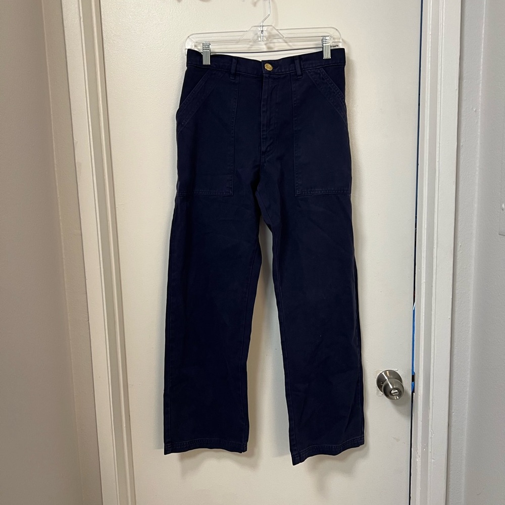 Navy Blue Workwear Pants